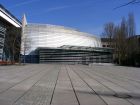 miniatura Auditorium Maximum der TU München von außen